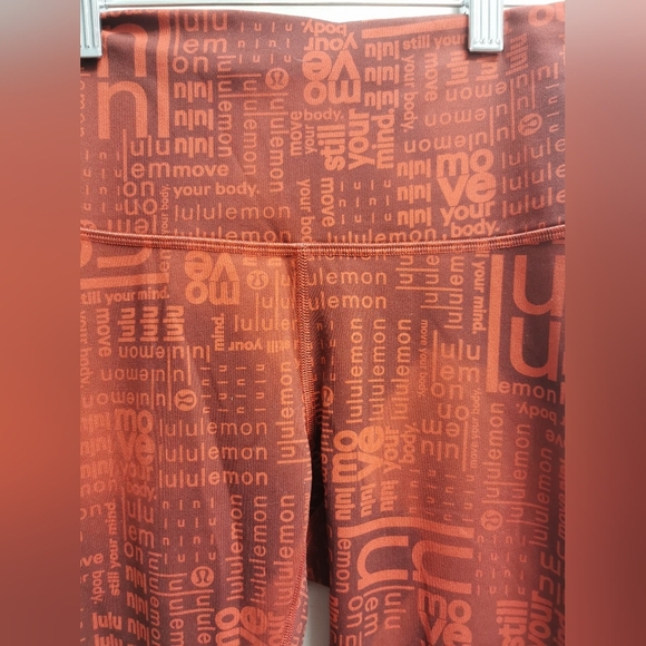 Lululemon Wunder Train Contour Fit High-Rise Tight 25"Lululemon Ombre Red Mult 6 - Picture 8 of 12